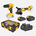 Akülü Matkap Set 2'li Set RTRMax RTSSET01 S-Lion Smart Serisi 20V