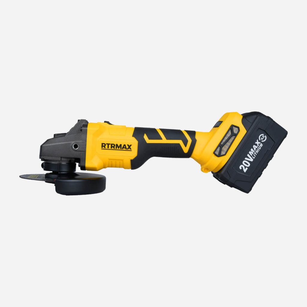 Akülü Taşlama RTRMax RTS5050 S-Lion Smart Serisi 20V 4Ah (125 mm)